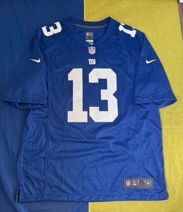 NEW YORK GIANTS #13 ODELL BECKHAM JR NFL 2016 JERSEY SHIRT NIKE Sz. XL - Picture 1 of 12
