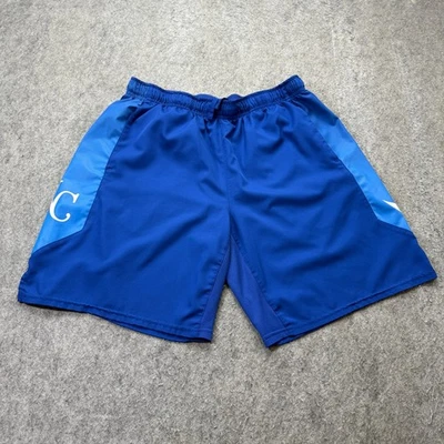 Pantalones Cortos Nike Kansas City Royals Hombres XL Azul Entrenamiento 9" DRI-FIT Auténticos Foto 1 de 4
