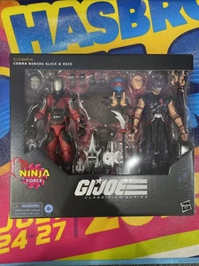 SDCC 2025 HASBRO GI JOE COBRA 6” NINJA FORCE SLICE & DICE CLASSIFIED SERIES #160 - Picture 1 of 2