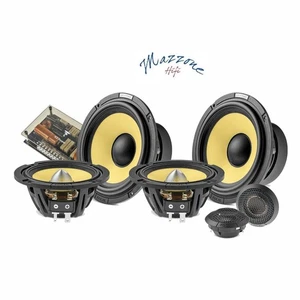 FOCAL ES165 KX3E K2 POWER KIT 3-WEGE WOOFER MID HOCHTÖNER CROSSOVER GITTER LAUTSPRECHER - Bild 1 von 20