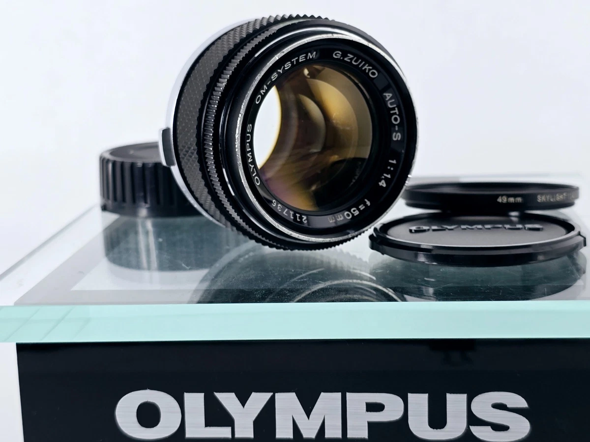 Olympus OM system 50mm Focal f/1.4 Camera Lenses for sale | eBay