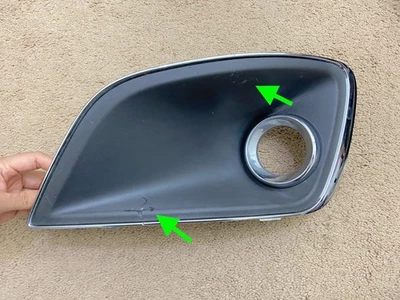 2009-2012 Lincoln MKS Driver Side Left Fog Light Lamp Cover Bezel Trim OEM Foto 1 de 4