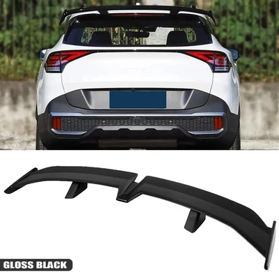 For Kia Sportage LX 55"Rear Trunk Spoiler PRO Racing Rear GT Wing Gloss Black+ Foto 1 de 4