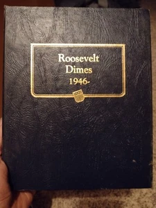 Silver, Clad & Proof Roosevelt Dimes 1946-1984 Set Incomplete - Picture 1 of 20
