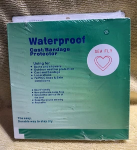 Waterproof Cast / Bandage Protector - Sealed / For Swimming Showering, etc - Picture 1 of 2