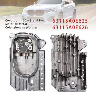 2PCS LED Headlight DRL Control 63115A0E625 63115A0E626 Für BMW X3 G01 G02 20-22 - Bild 1 von 4