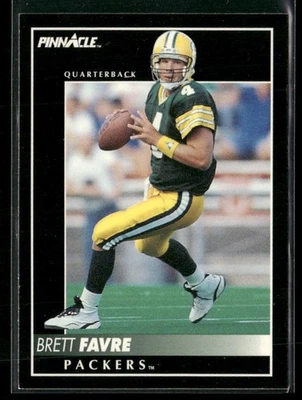 Pinnacle #303 1992 Brett Favre Green Bay Packers Foto 1 de 2