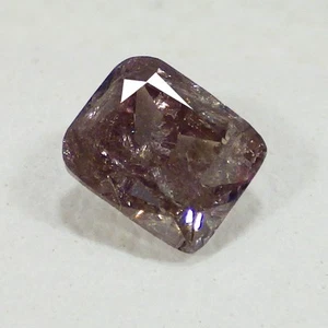 Esmeralda espléndida de 0,29 quilates (3 x 3 mm) Argyle natural de lujo diamantes rosa púrpura - Imagen 1 de 7