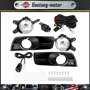 Fit For 2010-2014 Chevy Cruze 1.4L Driving Halogen LH & RH Fog Lights Assembly - Picture 1 of 12