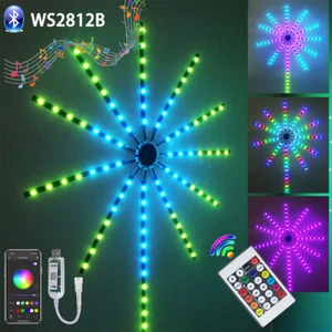LED Firework Strip Lights Dream Color RGB Smart Music Sync APP Remote Control 5V - Picture 1 of 24