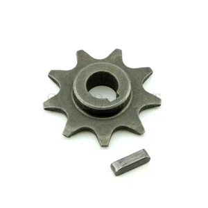 9 Tooth 410 Sprocket 11mm bore with 4mm keyway for electric scooter motor MY1018 - Picture 1 of 4