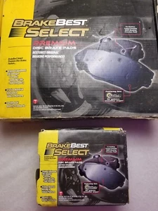 Brake Best Select Premium Disk Ceramic Front & Back Cadillac Brakes SC784/SC714 - Picture 1 of 4
