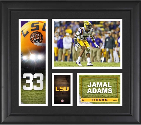 Jamal Adams Tigers Framed 15x17 Player Collage - Fanatics Cover