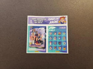 LAMINA SET COMPLETO 2 CROMOS CONMEMORATIVOS JUGON LIGA F FEMENINA 2024 2025 25 - Bild 1 von 1