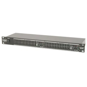 Citronic CEQ215 Dual 2 x 15-Band Stereo Graphic Equaliser Equalizer EQ 19" 1U - Picture 1 of 3