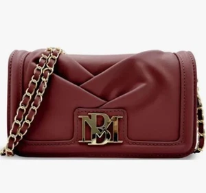 Bolso Bandolera Badgley Mischka Plisado, Ciruela - Imagen 1 de 2