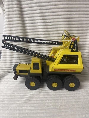 "Grúa eléctrica de metal grande de colección longitud de trabajo 17"" rara" Foto 1 de 4