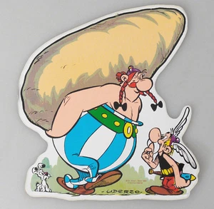 (PRL) 1980 ASTERIX E OBELIX VINTAGE RARE COLLECTION STICKER ADESIVO AUFKLEBER  - Imagen 1 de 2