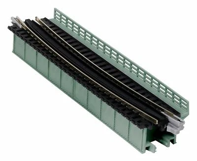 Kato 20-467 UNITRACK R448mm-15º Deck Girder Curved Bridge Gray N Scale - Image 1 of 3