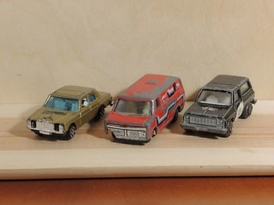 Set 3 CARS 70's - IMPERIAL HIGHWAY PATROL + YATMING Van + SUMMER Mercedes 240 D  - Immagine 1 di 4