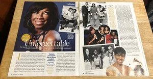 2016 Remembrance NATALIE COLE - 2-seitiger Zeitschriftenausschnitt - Bild 1 von 1