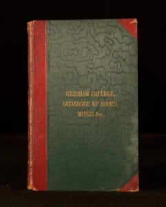 1872 Catalogue of Books, Pictures, Prints by Mrs Laetitia Hollier - Imagen 1 de 5