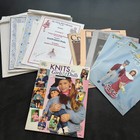 Vintage Doll Clothing Patterns Lot Bundle Mix Sew Guide