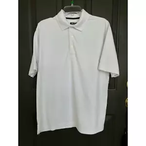 Ben Hogan Polo White Size Large Short Sleeve Button Up Shirt - Picture 1 of 6
