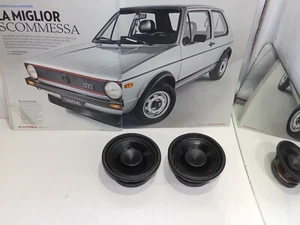 VOLKSWAGEN GOLF/ AUDI COPPIA ALTOPARLANTI 100 Mm ORIGINALI LIZENDAR - Picture 1 of 2