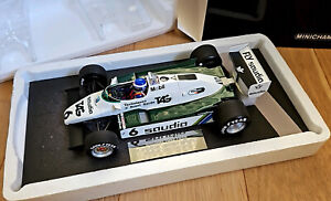 RARE Miniature 1/18 - Williams-Ford FW08 Rosberg Vainqueur GP Suisse 1982 (CDM)