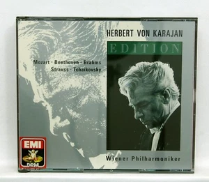 KARAJAN - BEETHOVEN Sinfonie Nr.8 BRAHMS Symphony Nr.2 TSCHAIKOWSKY EMI 4xCDs NM - Bild 1 von 2