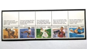 Olympians #2496-2500 (with Header) - Picture 1 of 1
