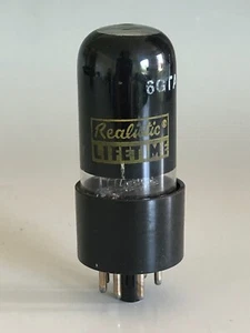 Realistic Lifetime 6V6GTA Vacuum Tube Vintage Smoked Glass Germany Guitar Amp - Picture 1 of 6