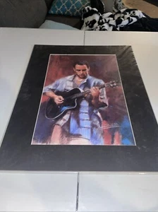 Dave Matthews Band DMB 18.5” X 22.5” Framed Art By Haiyan - - Picture 1 of 7