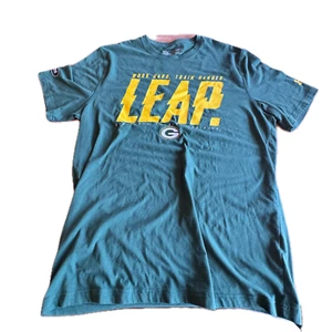 Green Bay Packers Under Armour Lambo Leap T Shirt Mens M - Picture 1 of 4