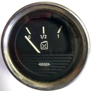 Indicatore Carburante Benzina Jaeger Auto Vintage 24V ( Willys FIAT AR55 Mil. ) - Imagen 1 de 2
