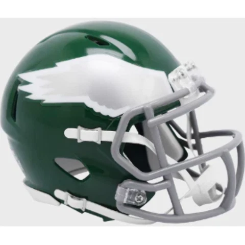 Philadelphia Eagles 1974 to 1995 Riddell Mini Speed Throwback Helmet - NFL Cover