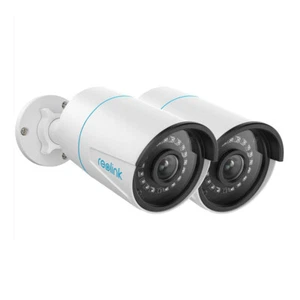 Reolink 5MP Bullet PoE Outdoor Surveillance Security IP Camera 2 Pack RLC-510A - Picture 1 of 11