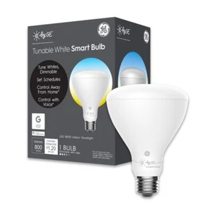 C by GE Tunable Smart LED BR30 Floodlight Bulb White 800 lumens Indoor Brand New - Picture 1 of 8