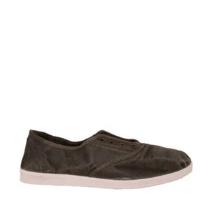 Natural World Ingles Khaki Veganer super leichter Slipon mit Schnüroption  - Bild 1 von 28