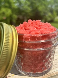 Sugar Scrub Exfoliating Body Scrub-Watermelon 4oz - Picture 1 of 33