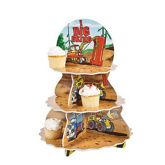 NUEVO CON ETIQUETAS Niños Niños 1er Cumpleaños I Dig Being 1 Soporte para Cupcakes 12" x 17 1/2"  Foto 1 de 1