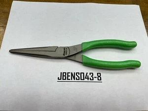Snap-on Tools USA NEW GREEN 9" Soft Grip Needle Nose Pliers 97ACFG - Bild 1 von 7