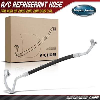 Mangueira de descarga de refrigerante AC para Audi Q7 2009 2010 2011-2015 V6 3.0L diesel - Imagem 1 de 4