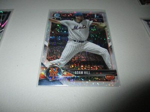 Adam Hill 2018 1st Bowman Draft Chrome Sparkle Refractor #BDC-154