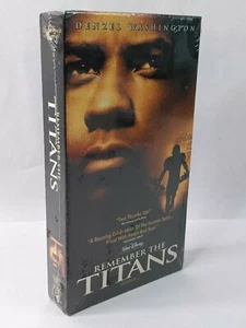 Remember the Titans (VHS Tape 2001) Original Factory Sealed, Studio Stamped NEW  - Bild 1 von 5