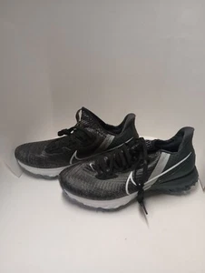 Nike Air Zoom Infinity Tour Flyknit Golf Black Cleats Size 8 CT0540-001 New Mens - Picture 1 of 19