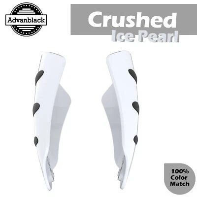 Protector de mano Advanblack Crushed Ice Pearl apto para Harley Touring y Softails Foto 1 de 4