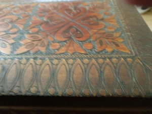 1960s Antique Wooden Box with Hinged Lid - Picture 1 of 7