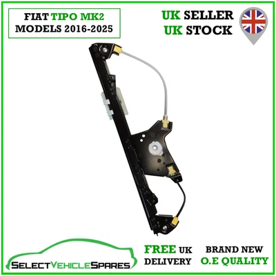 NUEVO REGULADOR VENTANA DELANTERA IZQUIERDA LADO PASAJERO FIAT TIPO MK2 2016-2025 Foto 1 de 4